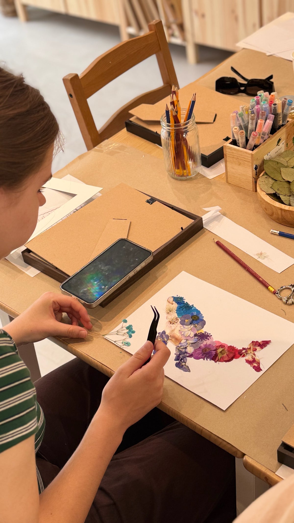 Pressed Flower Art Workshop