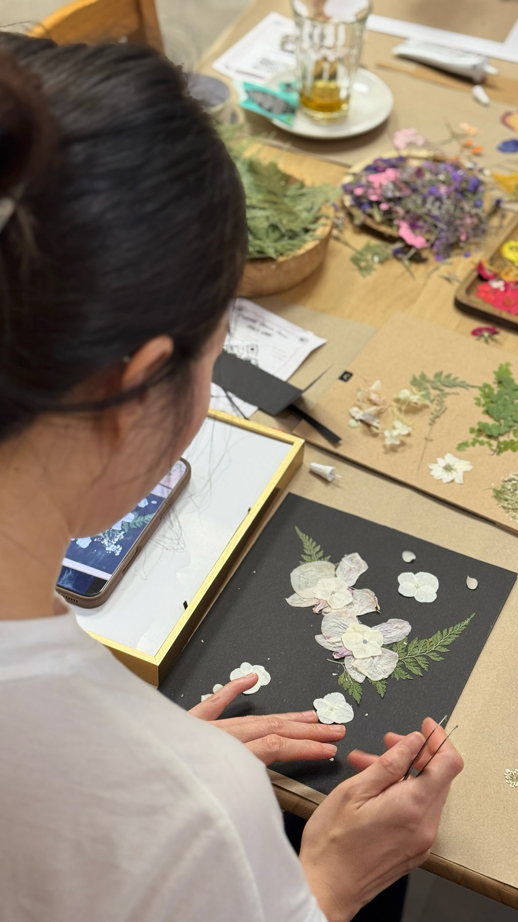 23/09 - Pressed Floral Art Workshop