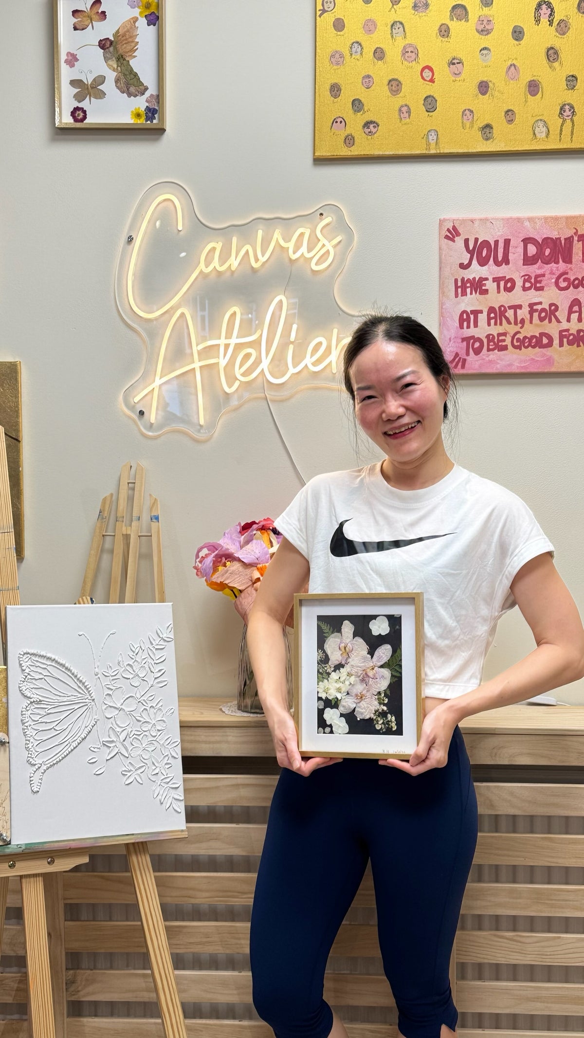 23/09 - Pressed Floral Art Workshop