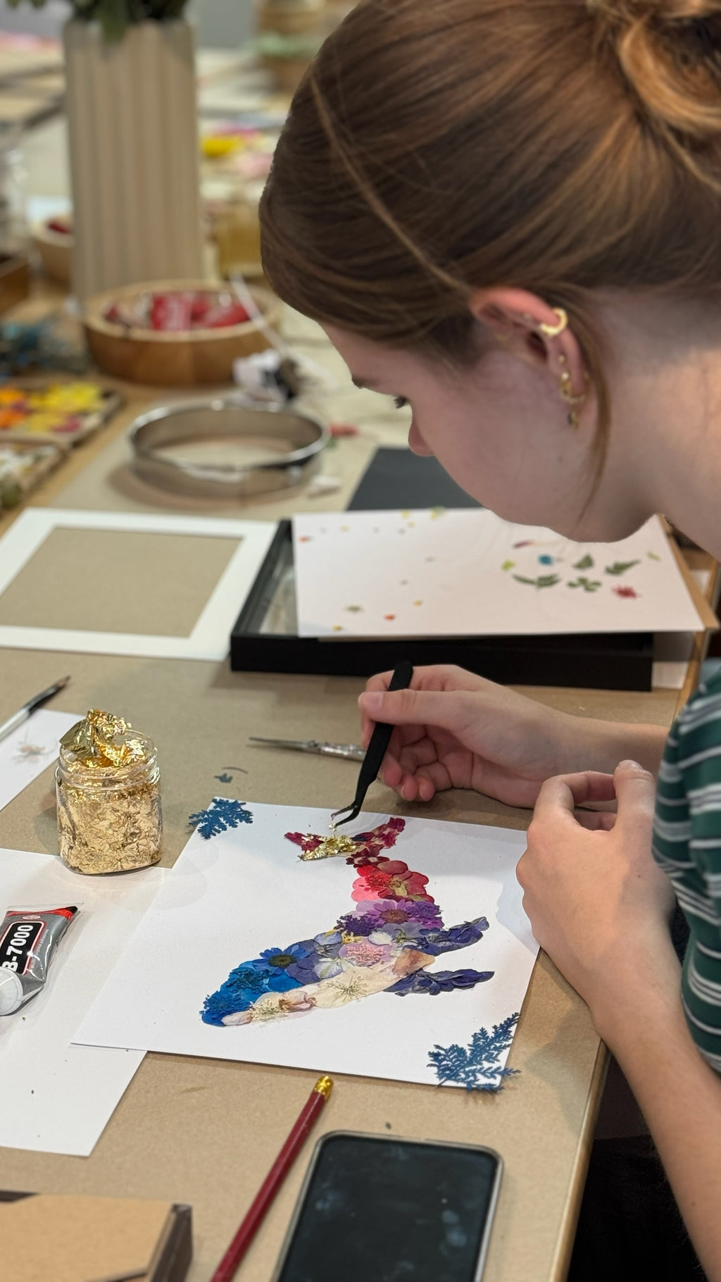 23/09 - Pressed Floral Art Workshop