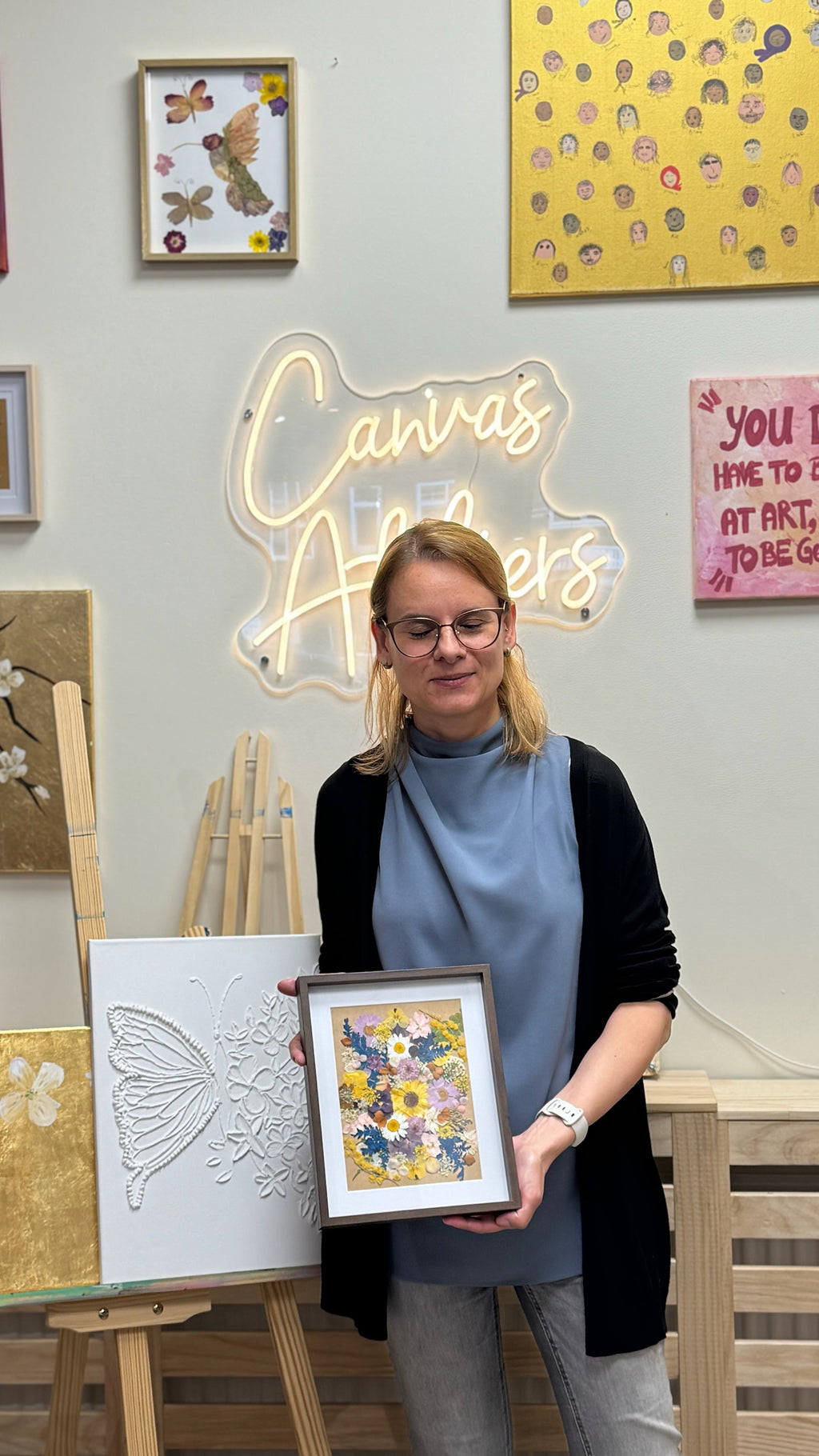 23/09 - Pressed Floral Art Workshop