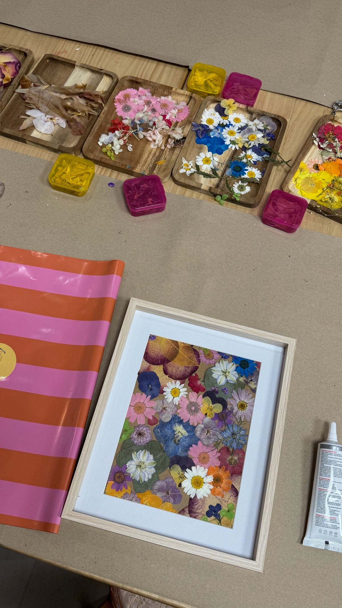 23/09 - Pressed Floral Art Workshop