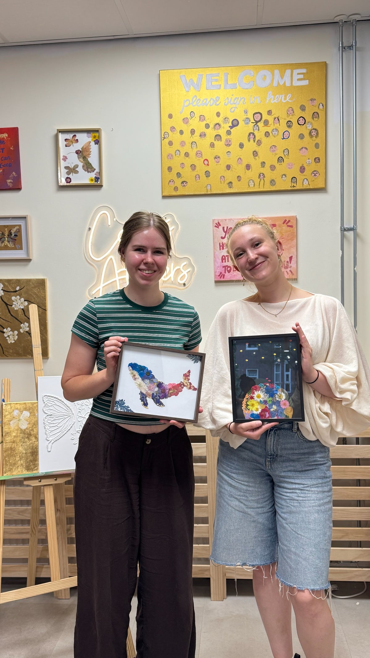 23/09 - Pressed Floral Art Workshop