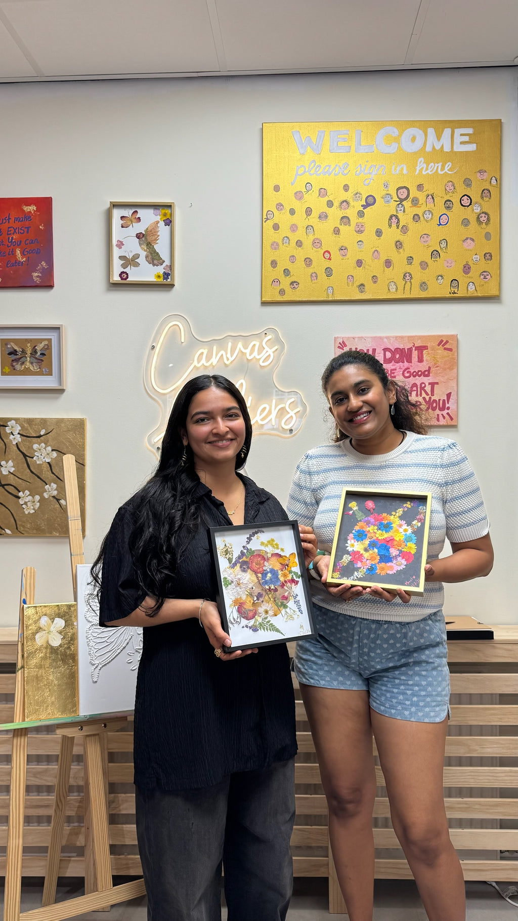 23/09 - Pressed Floral Art Workshop