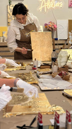 Gold Leaf Painting Workshop