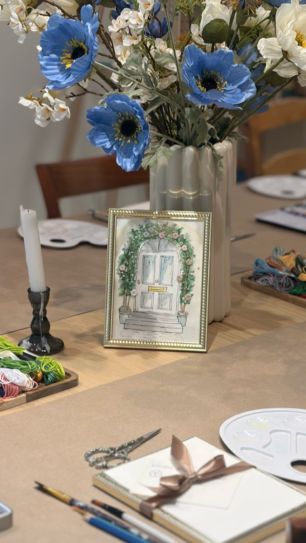 12/06 - Embroidered Watercolor Painting Workshop