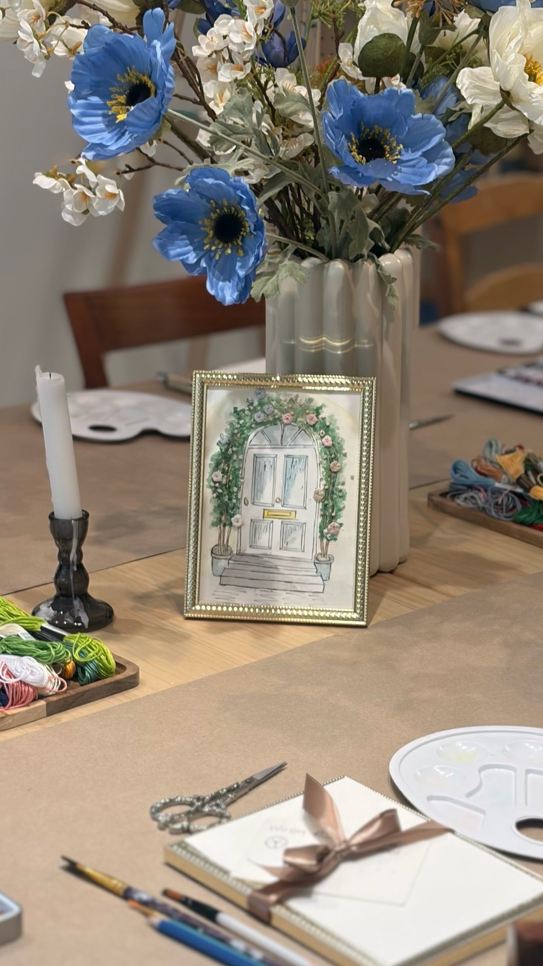 12/06 - Embroidered Watercolor Painting Workshop