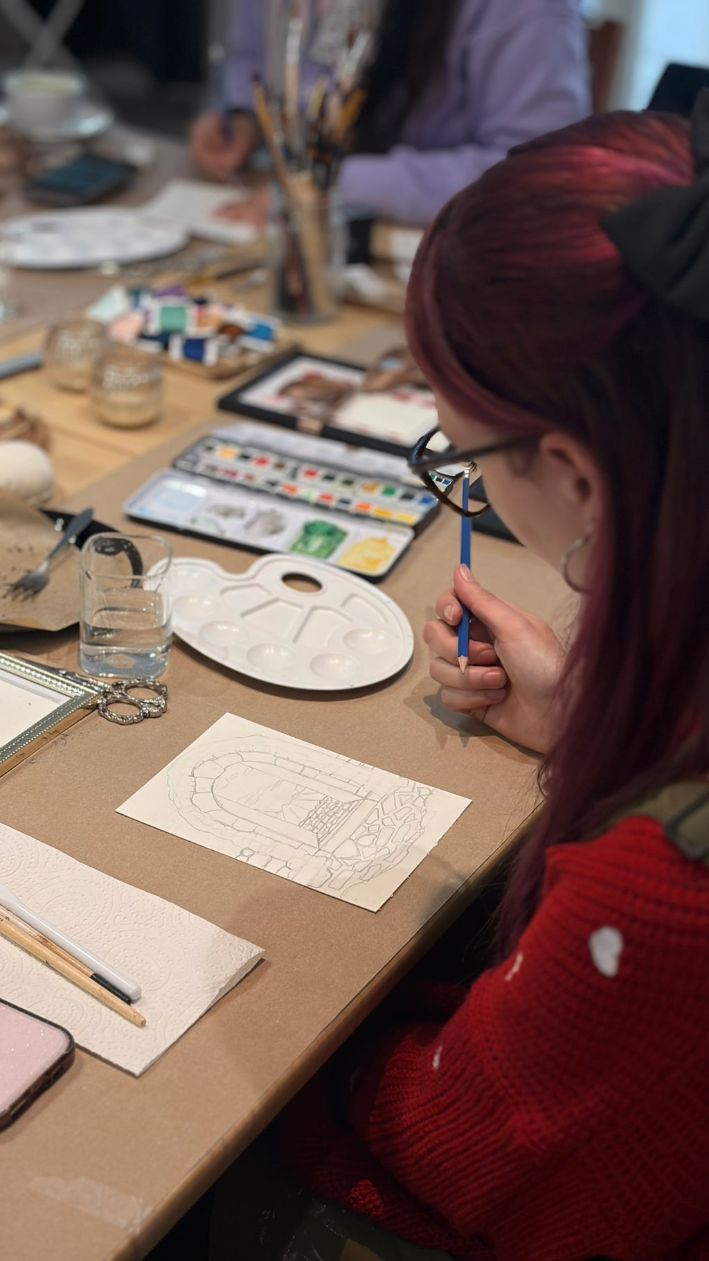 12/06 - Embroidered Watercolor Painting Workshop