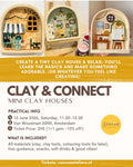 13/06 - Clay & Connect Workshop (Tiny Houses)