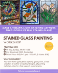 19/07 - Stained Glass Painting Workshop