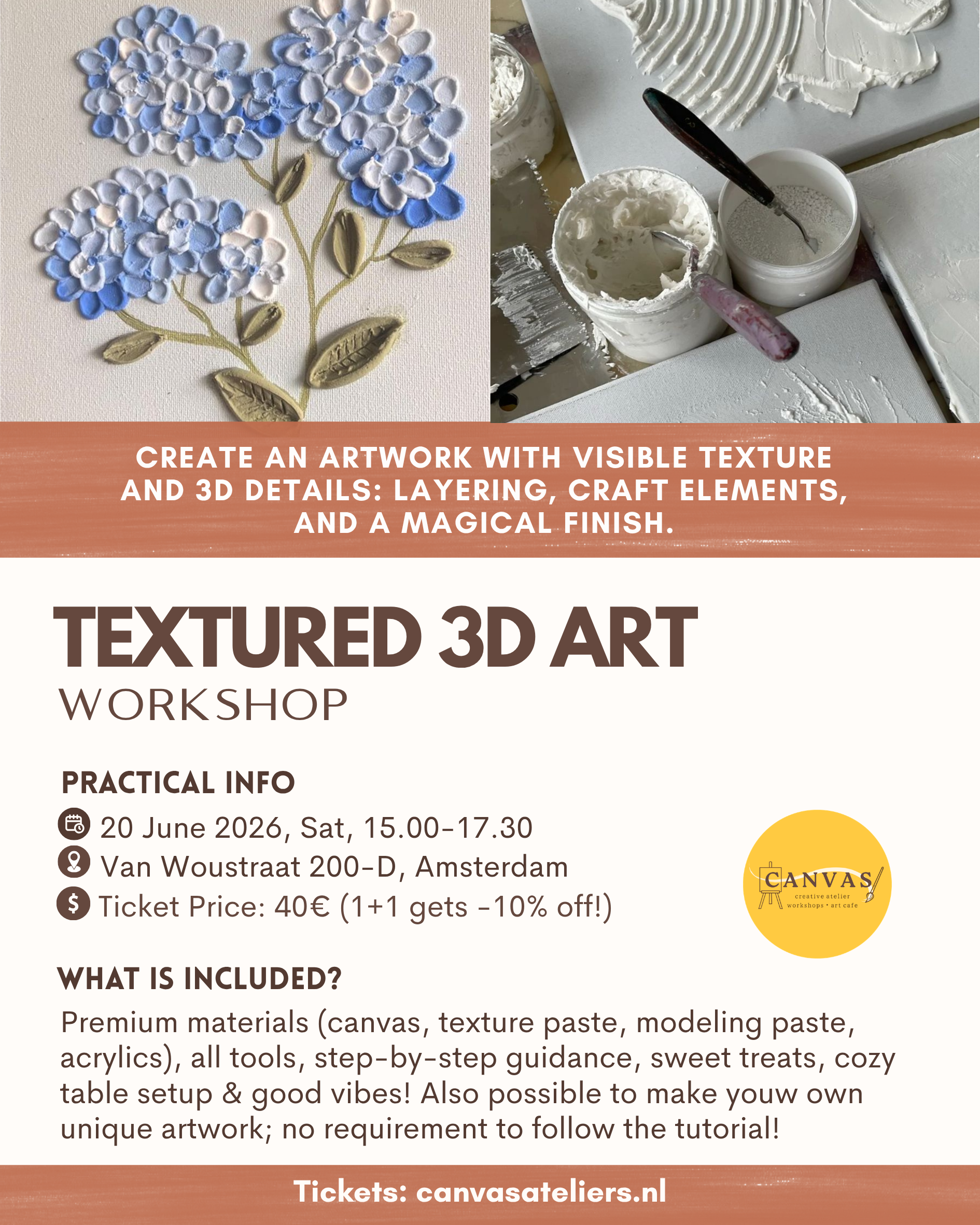 20/06 - Textured 3D Art Workshop