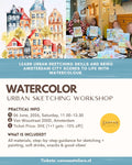 06/06 - Urban Sketching Watercolour Workshop
