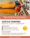 03/05 - Dreamy Sunset Acrylic Painting Workshop