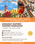 26/04 - Kingsday Inspired Painting Workshop