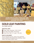 09/05 - Gold Leaf Painting Worskhop