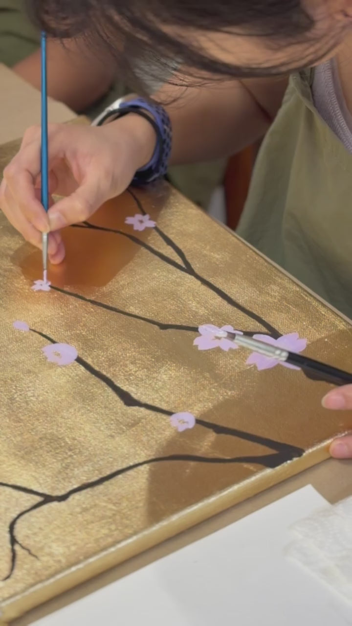 Gold Leaf Painting Workshop