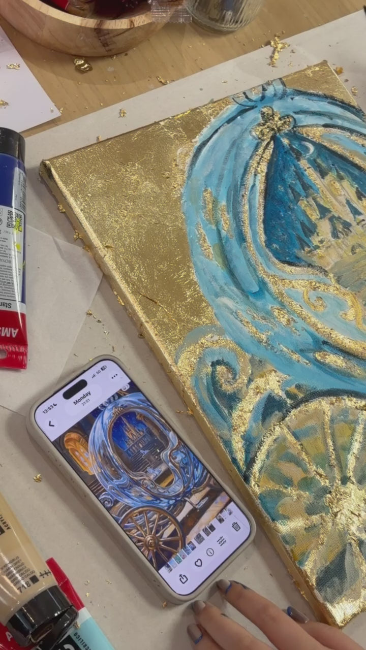 Gold Leaf Painting Workshop