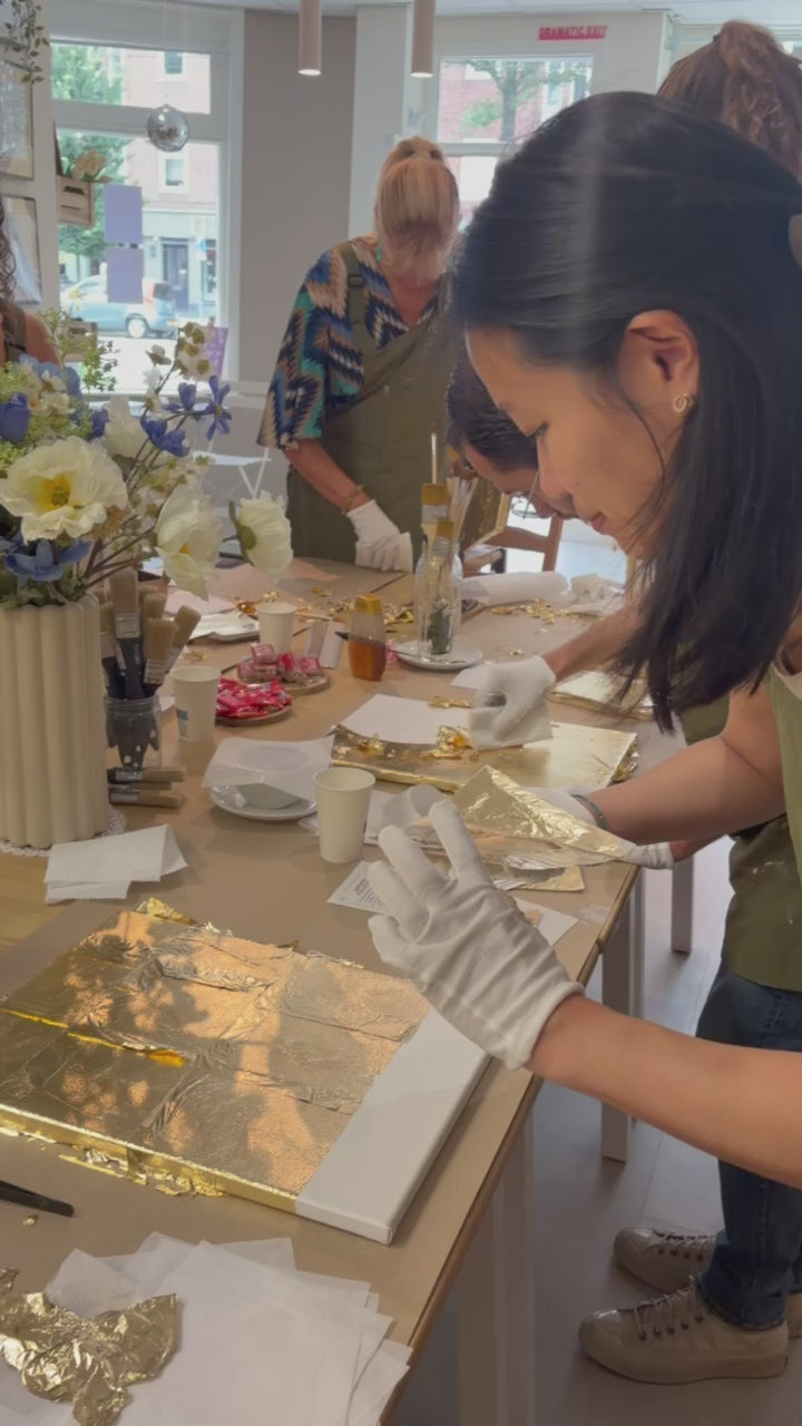 Gold Leaf Painting Workshop