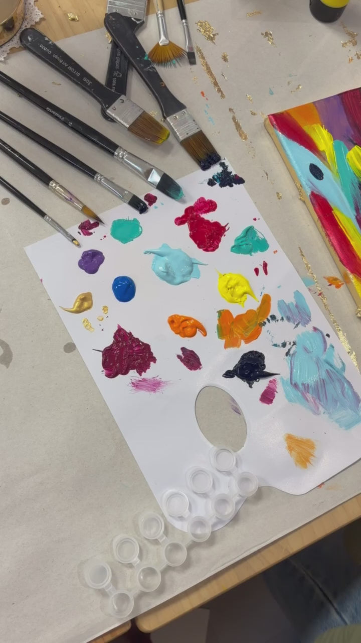 Gold Leaf Painting Workshop