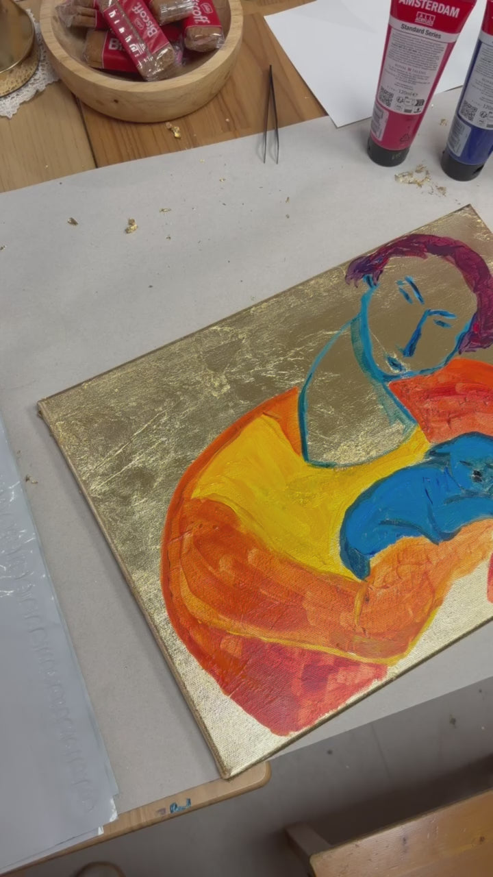 Gold Leaf Painting Workshop