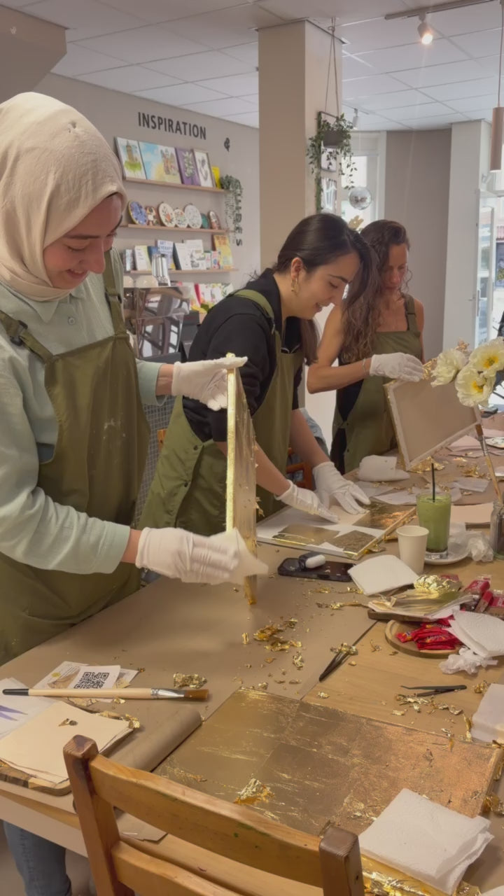 Gold Leaf Painting Workshop