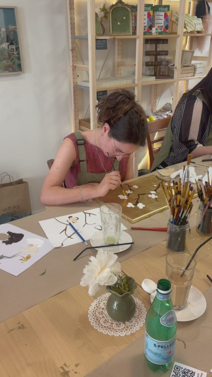 Gold Leaf Painting Workshop